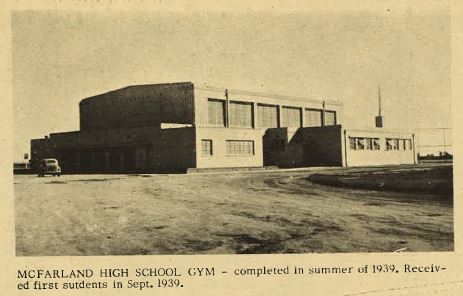 McFarland High School Gym 1939